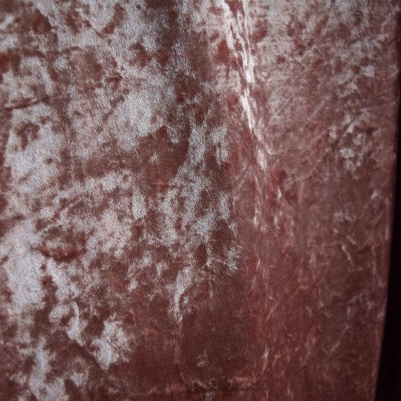 NWT Pink Velvet Slip Dress V Neck A Line - Picture 4 of 6